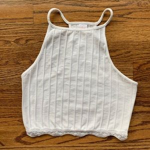 NEW. NEVER WORN. Girls cropped tank.
